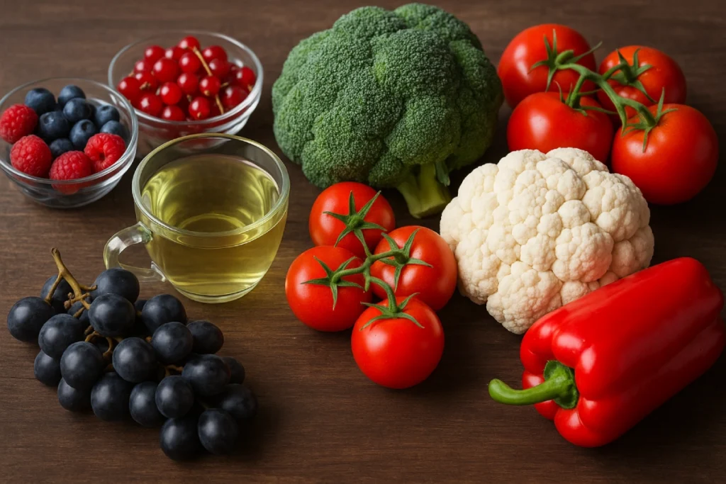 Top 10 alimente bogate în antioxidanți